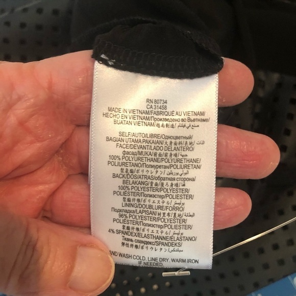 BCBGeneration Laser cut Faux leather long top - Picture 7 of 13